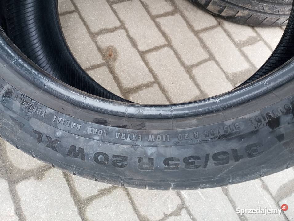 Continental ContiSportContact 31535 R20 2 315 Radzyń Podlaski
