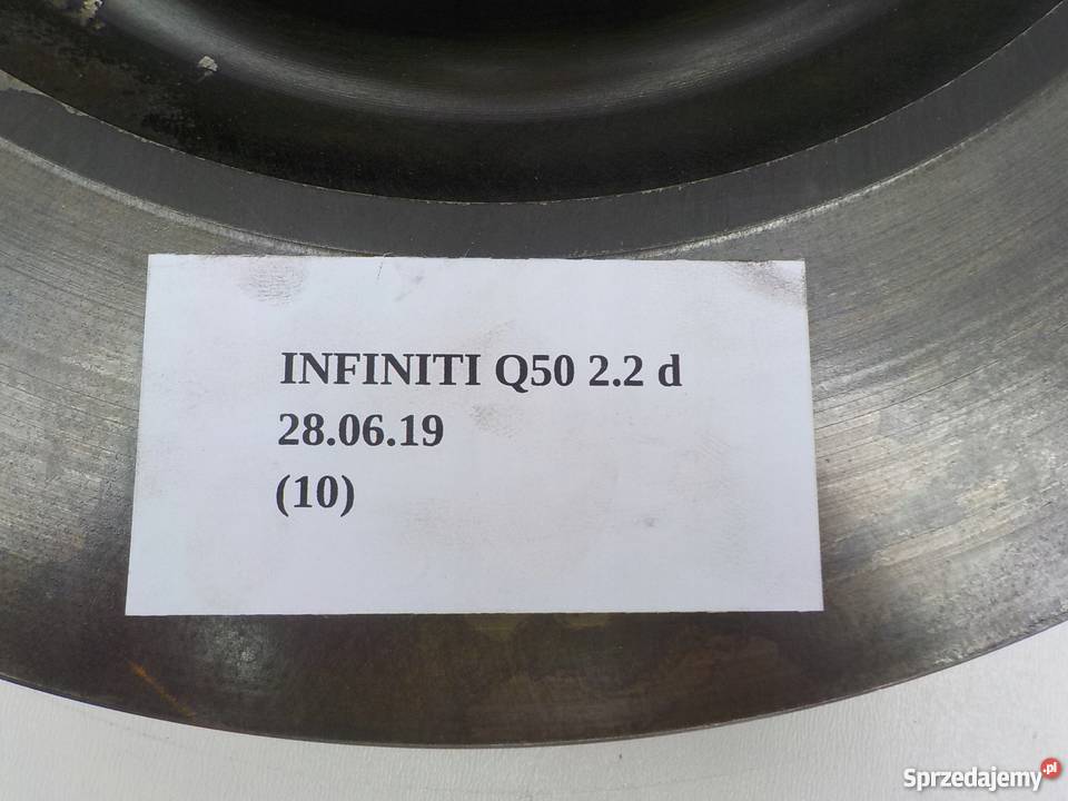 TARCZA HAMULCOWA PRZÓD PL INFINITI Q50 22d Nowy Tomyśl