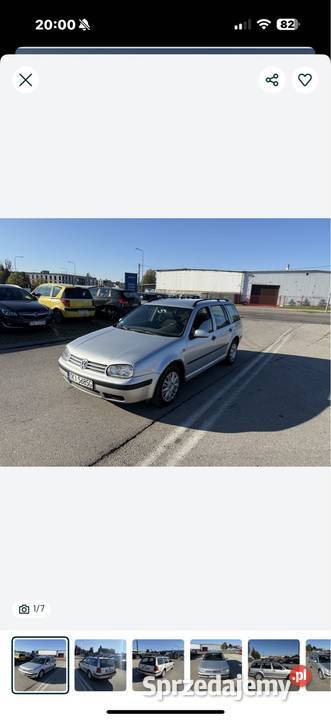 Vw golf 4 19 tdi klimatyzacja hak centralny zamek