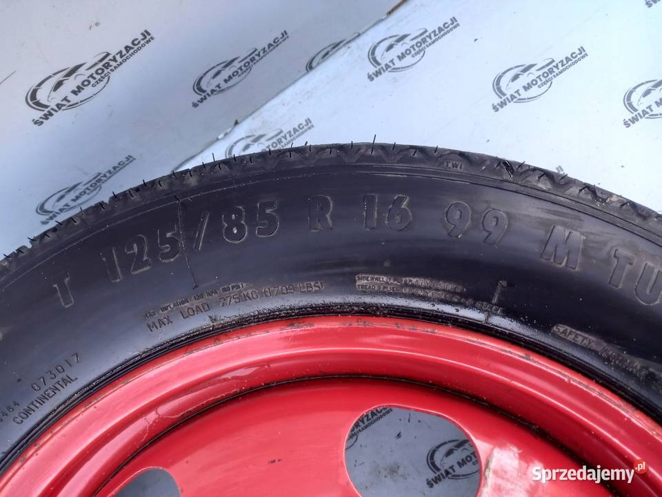 CITROEN C3 C4 PICASSO 308 koło dojazdowe 1258516 Kielce