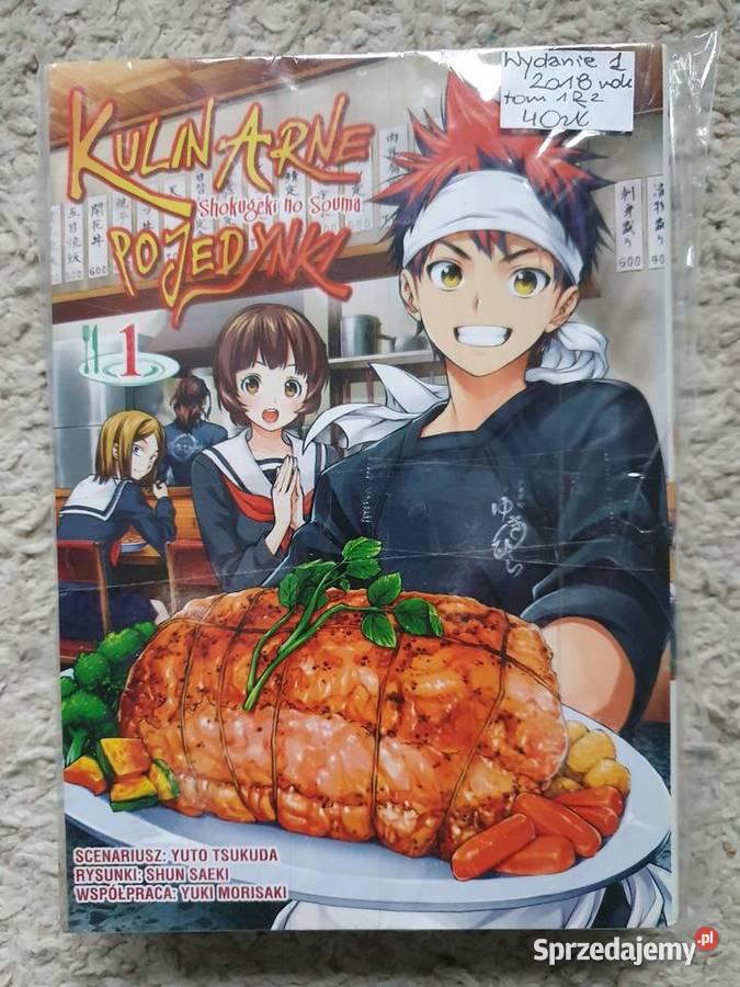 Kulinarne pojedynki 2 tomy Manga Gdynia