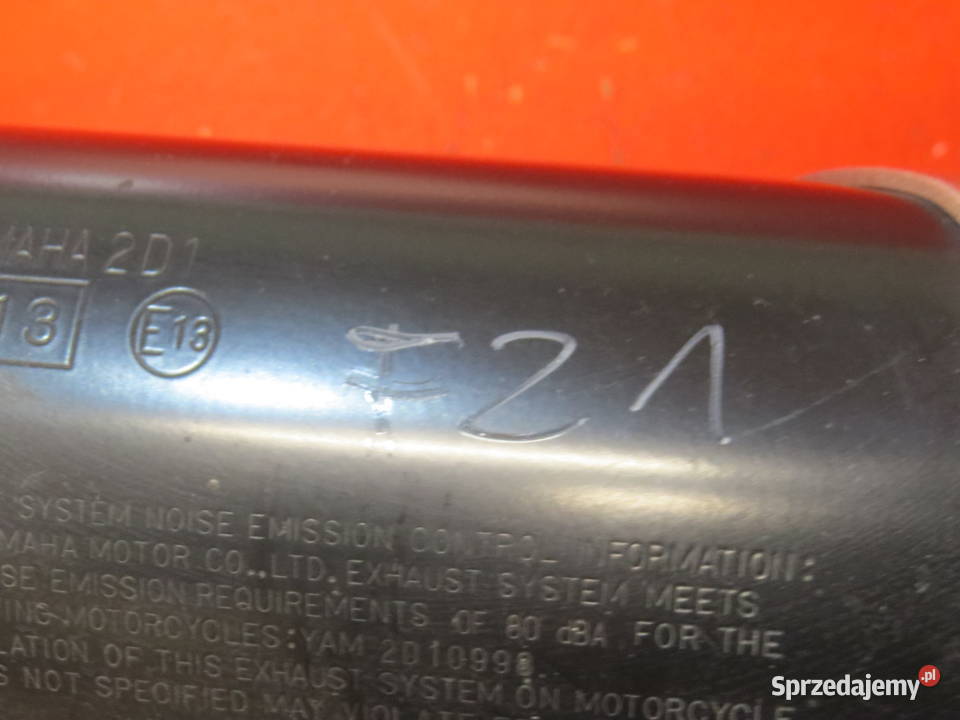 YAMAHA FZ1 FAZER 200615 TŁUMIK WYDECH EXHAUST Tłumiki Warszawa