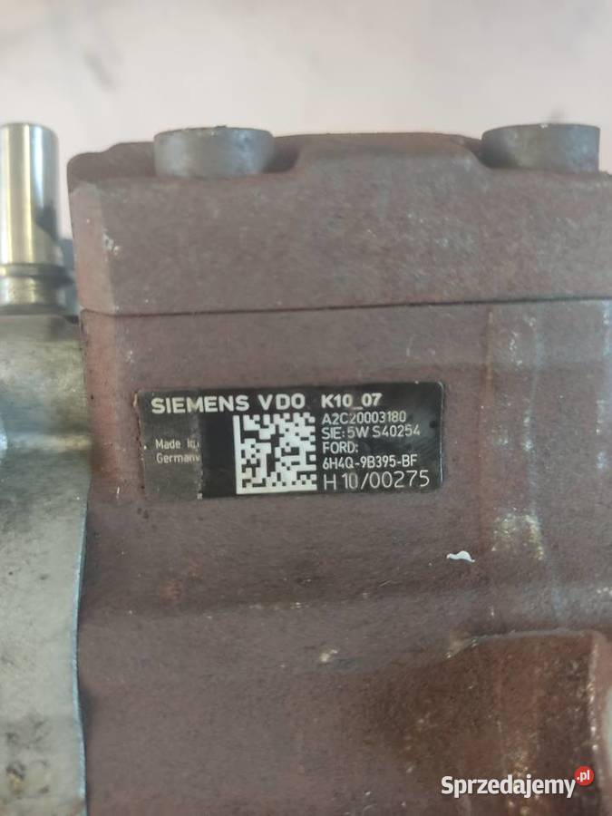 Wtryskiwacz wtryskiwacze range Rover 36 Siemens Biłgoraj