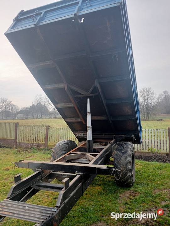 Przyczepa wywrotka jedno osiowa 6 t Probołowice