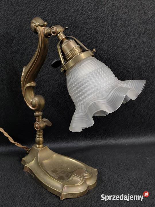 Zabytkowa Lampka XXw Figurki i rzeźby