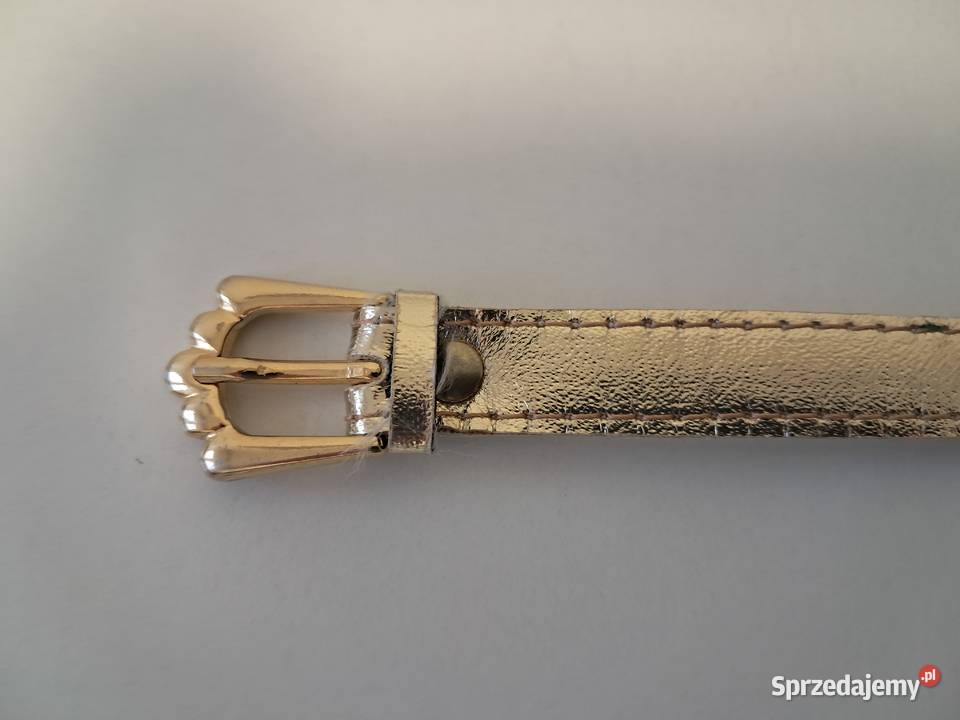 Pasek damski złoty do sprzedania małopolskie Kraków