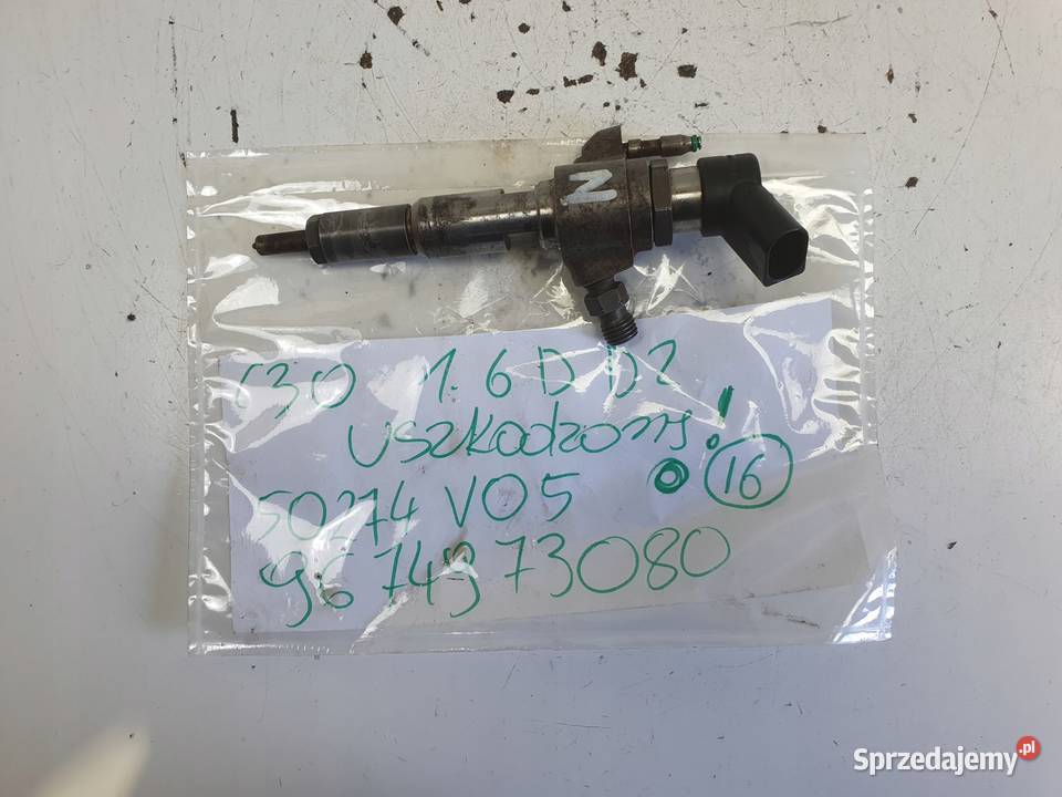WTRYSKIWACZ Volvo C30 16 D2 wtrysk 9674973080