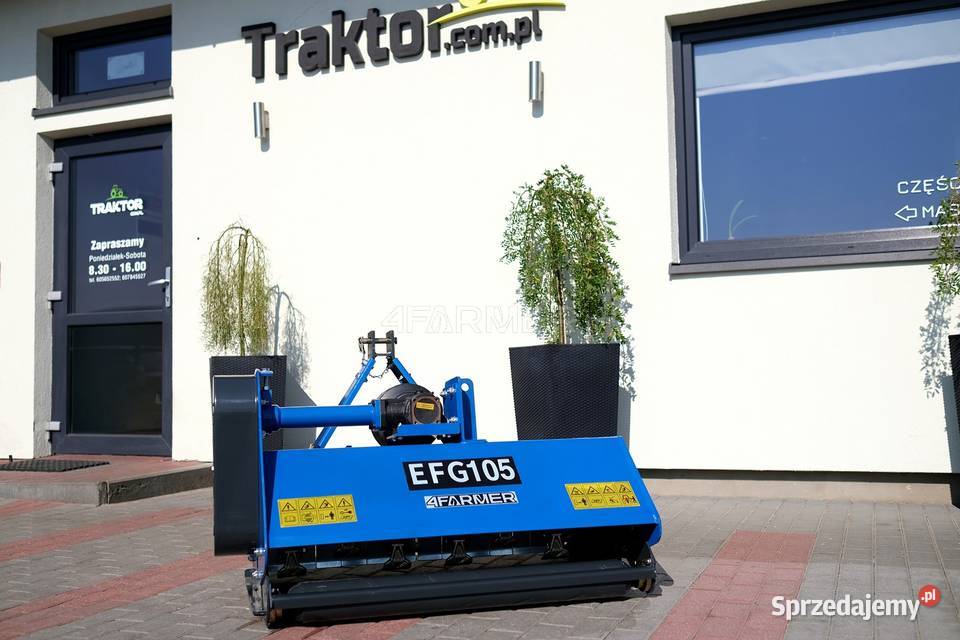 Kosiarka bijakowa EFG 105 4FARMER niebieska Bijakowe