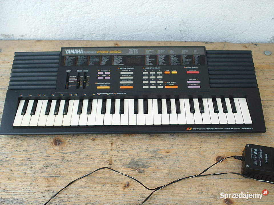Keyboard dziecka Yamaha PSS290 do poważniejszej Kłodzko