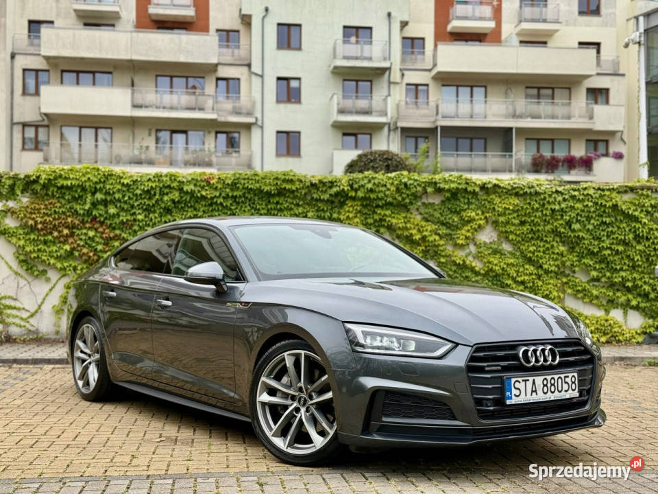 Audi A5 Sportback 45 TFSI quattro Stronic Sline napęd 4x4 Tarnowskie Góry