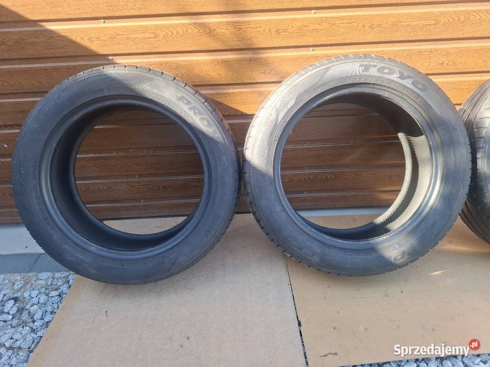 4 opony TOYO 2355518 dot 2016 250zl4 Samochodowe Czarnożyły