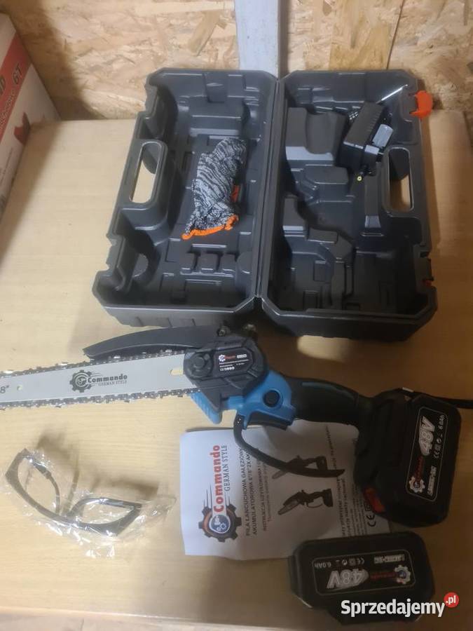 MINI PIŁA ŁAŃCUCHOWA 6 AKUMULATOROWA 2xAKU 48 v Głogowa