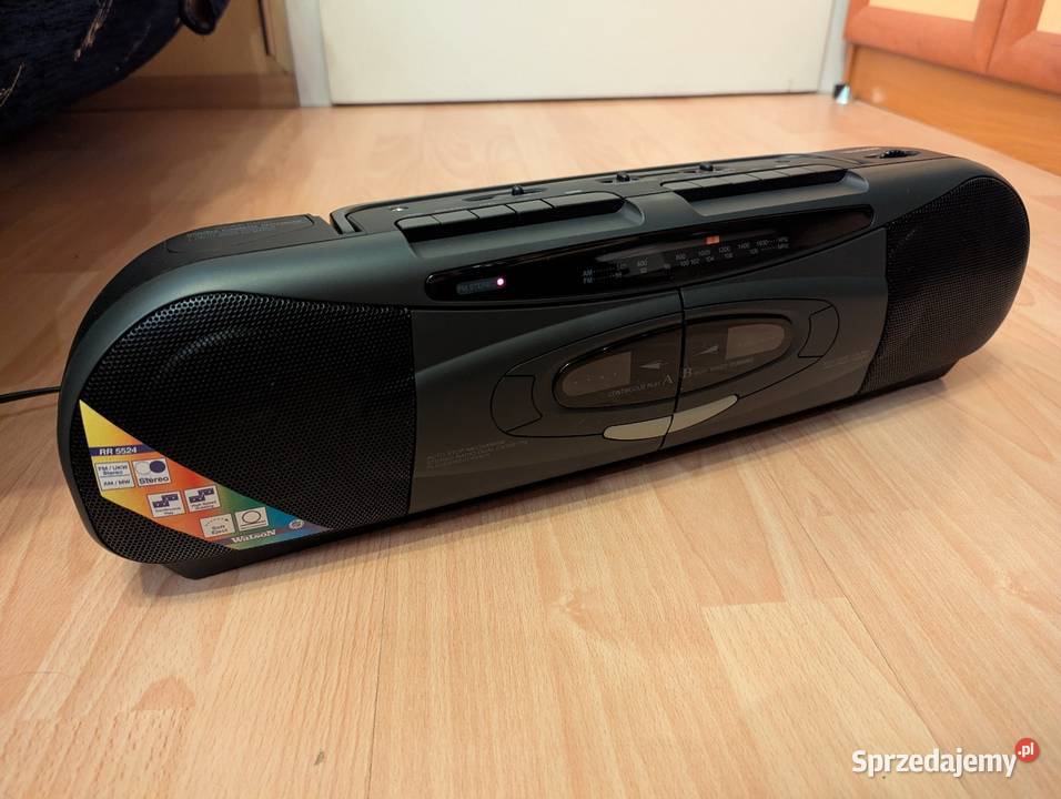 NOWY Radiomagnetofon WATSON RR5524 Magnetofony Gdynia