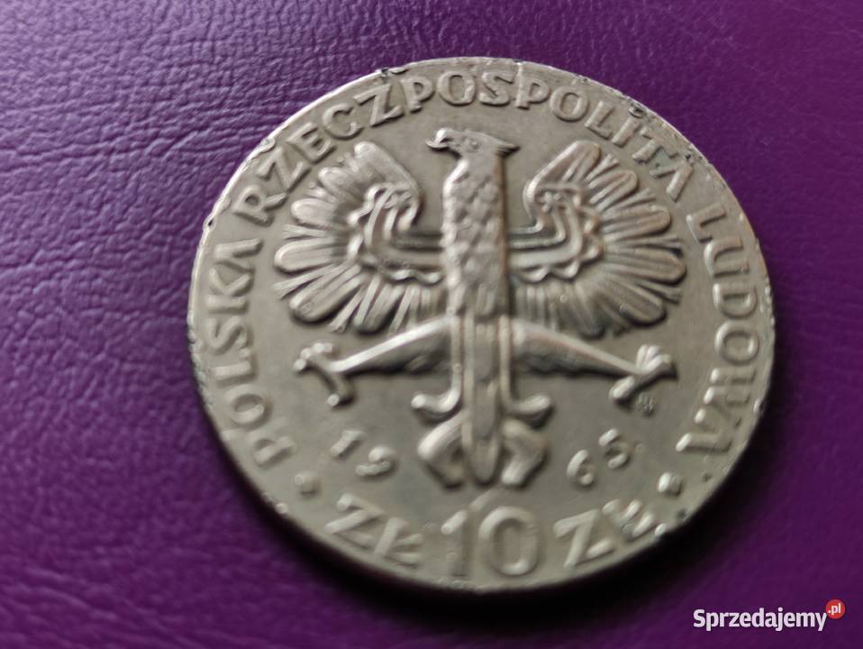 Moneta PRL 10 ZŁOTYCH 1965 VII WIEKÓW WARSZAWY Pruszków
