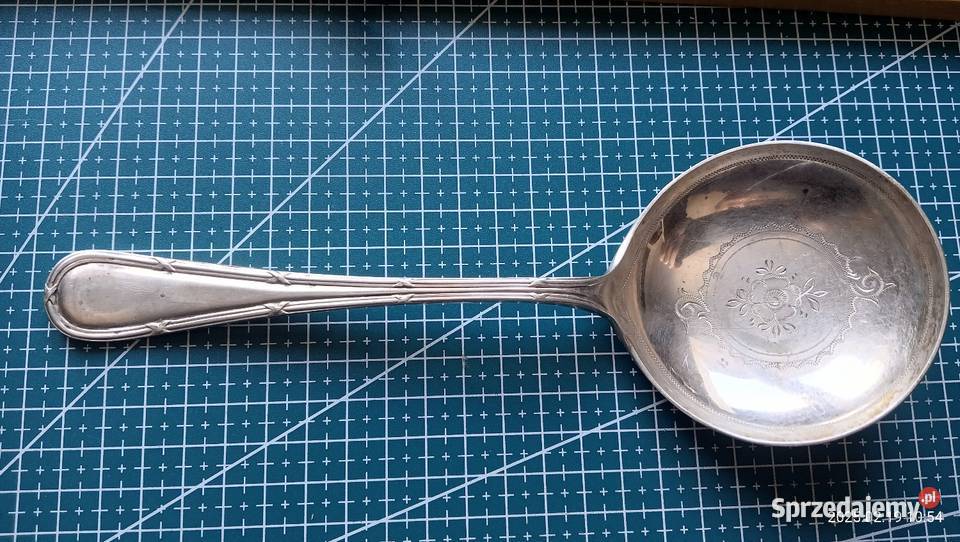 Łyżka do nabierania posrebrzana głębsza EWCo Modelarstwo