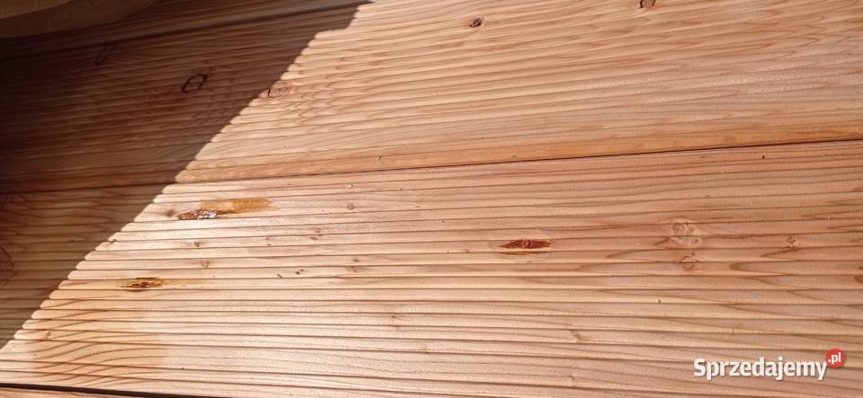 Deska tarasowa 25x145 modrzew europejski klasa lubuskie