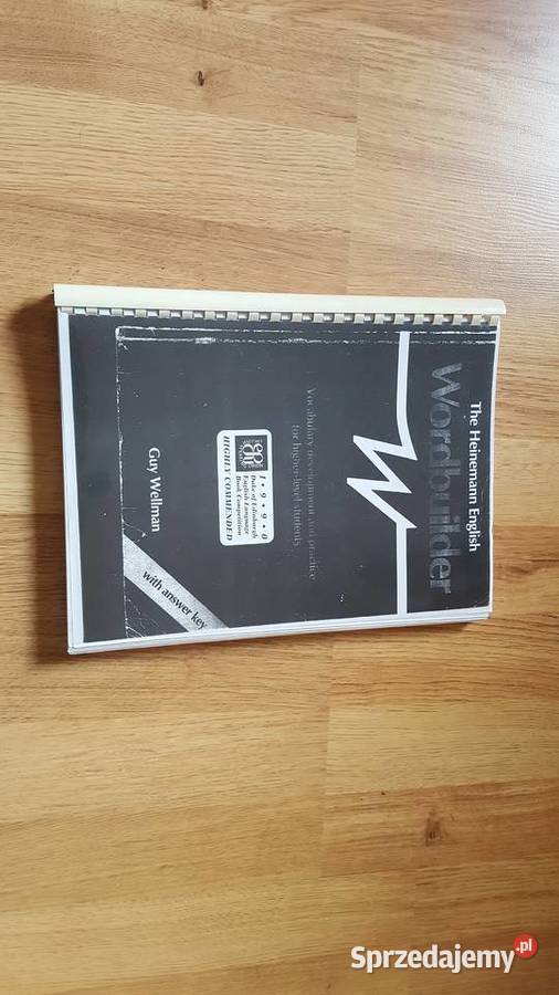 The Heinemann WORDBUILDER podręcznik do nauki Rok wydania 1989 Warszawa