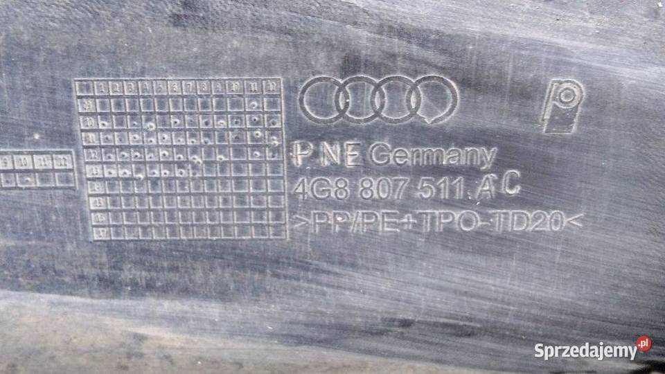 AUDI A7 S7 SLINE 4G8 ZDERZAK TYŁ Zderzaki