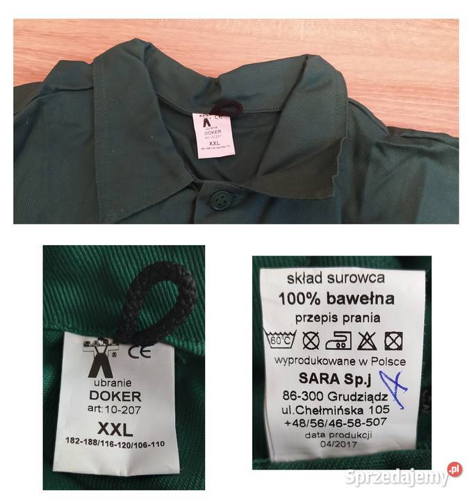 Bluza robocza SARA doker Odzież codzienna Hajnówka