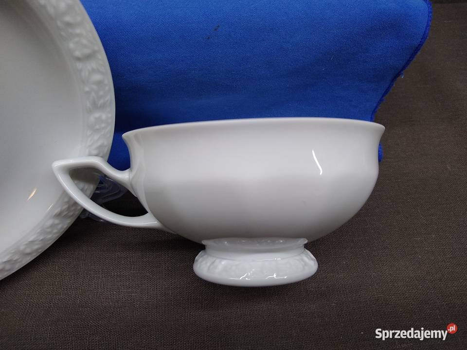 Filiżanka herbata Rosenthal Biała Maria Classic Kalisz
