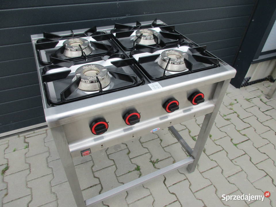 Kuchnia Gastronomiczna Gazowa 4 Palnikowa Egaz Ostrów Wielkopolski