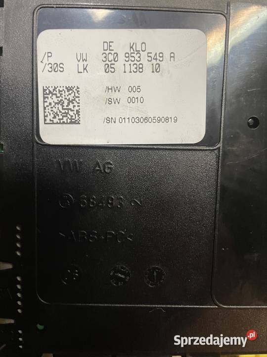 3C9953513 przełącznik zespolony taśma vw passat