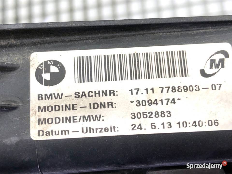 CHŁODNICA WODY BMW E84 20 184 7788903 0915