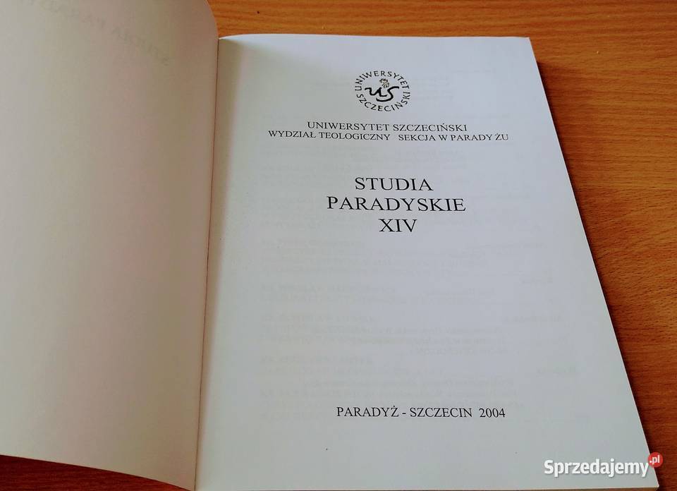 Studia Paradyskie 14 2004 Gorzowskie Wyższe Książki naukowe i popularnonaukowe
