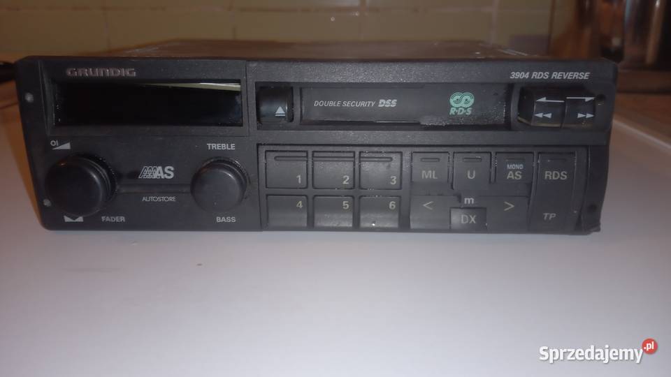 antyk radio grundig 3904 RDS ma kasety nigdy nie Wrocław