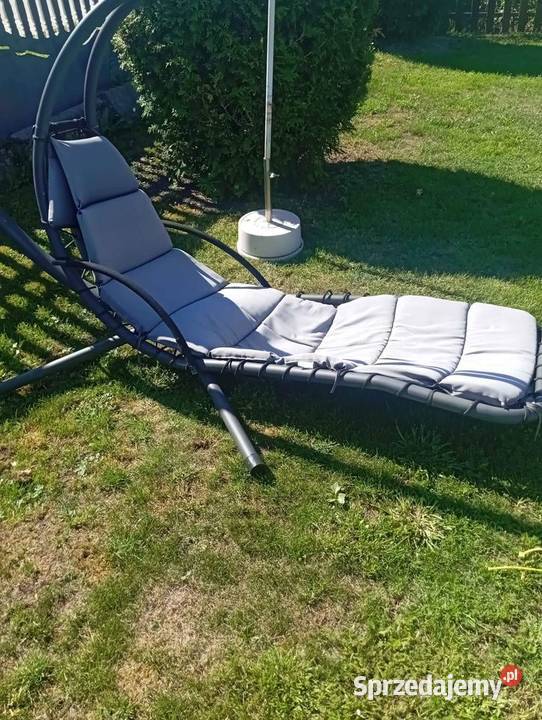Sprzedam hamak ogrodowy na pionowym stelażu Podławki sprzedam