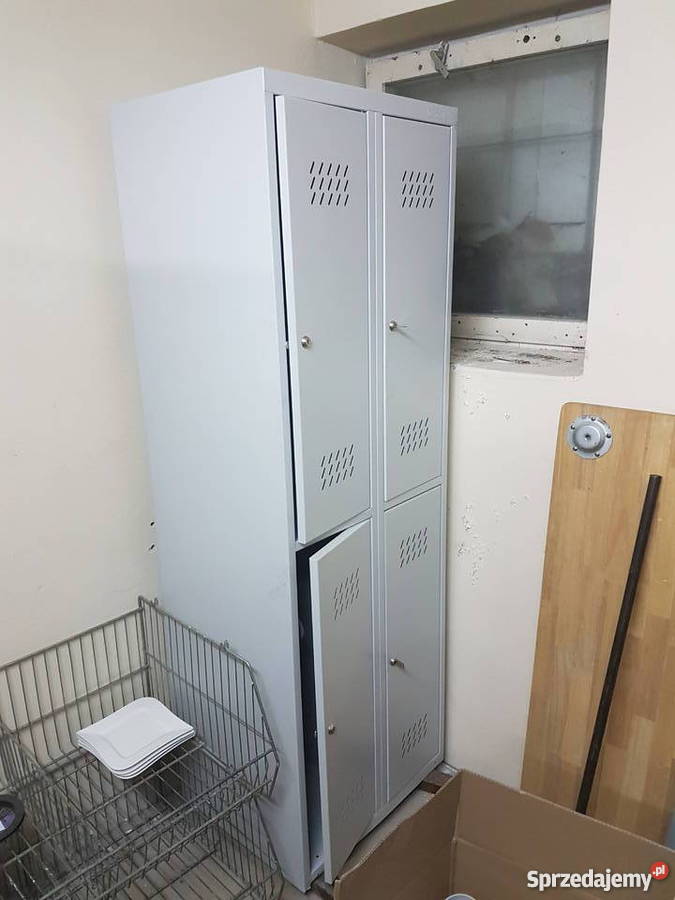 Szafka skrytkowa metalowa BHP warmińsko-mazurskie Kętrzyn