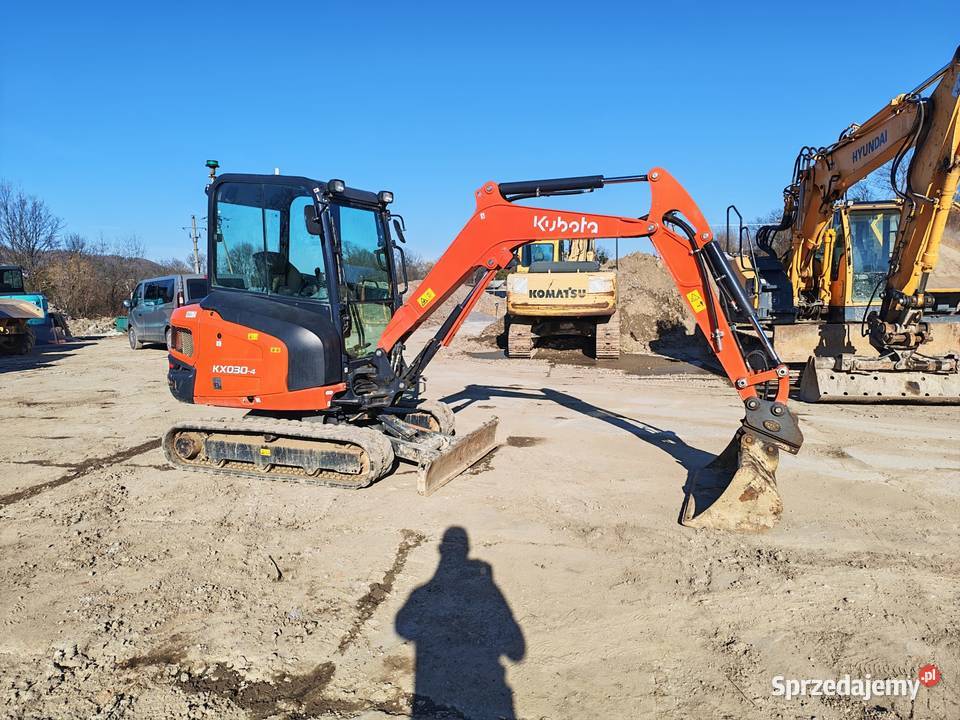 Kubota KX030 JCB Yanmar Kobelco Cat Takeuchi Cieszyn