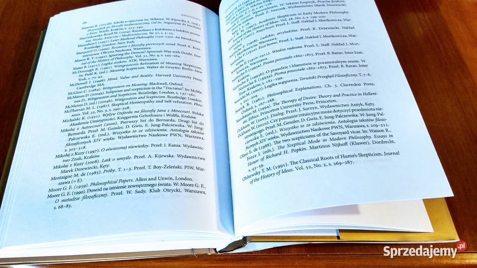Historia sceptycyzmu w poszukiwaniu spójności pomorskie Gdańsk