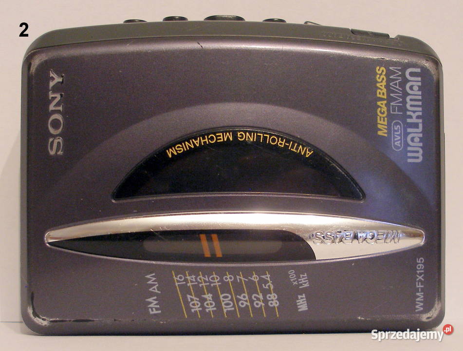 Radioodtwarzacz kaset , Walkmann SONY WM-FX195