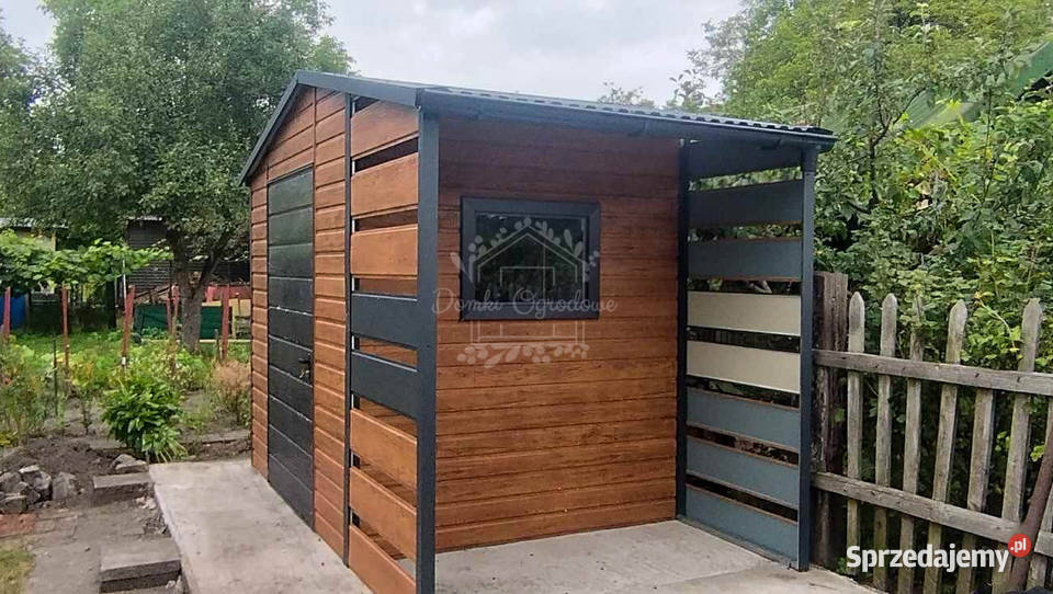 Domek Ogrodowy 2x2 wiata 1x2 2x okno Kalisz