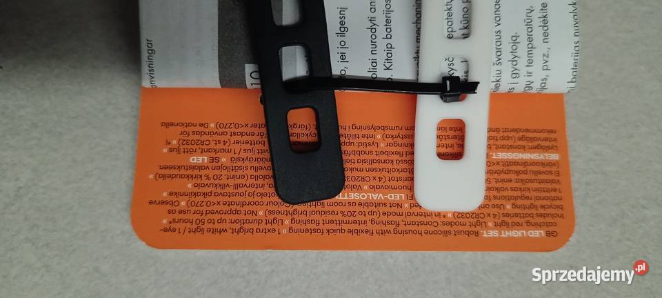 CRIVIT Zestaw lampki rowerowe sygnalizacyjne Ełk