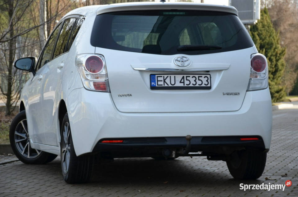 Toyota Verso Zarejestrowana 16i 132 Serwis ogranicznik prędkości łódzkie Kutno