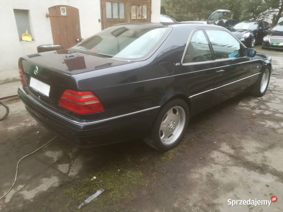 MERCEDES S 600 COUPE 1996R AUTOMAT NAVI SKÓRA tempomat kujawsko-pomorskie sprzedam
