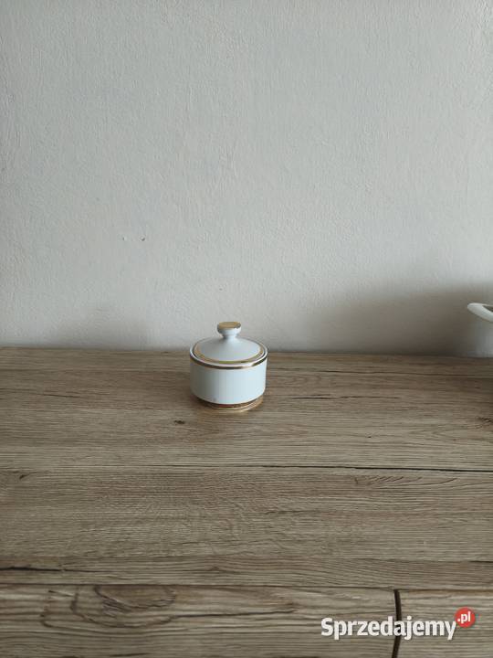 Cukiernia Roman PRL Chodzież Porcelana i szkło łódzkie Przedbórz