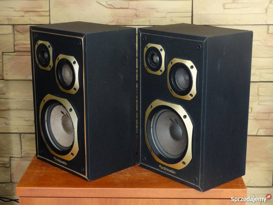 Mocne kolumny audio Schneider WYSYŁKA Audio podkarpackie Jasło sprzedam