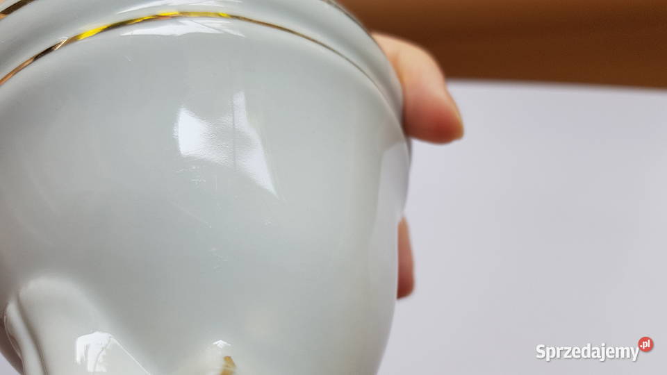 Lampa figurka Róg obfitości Ćmielów porcelana śląskie Dąbrowa Górnicza sprzedam