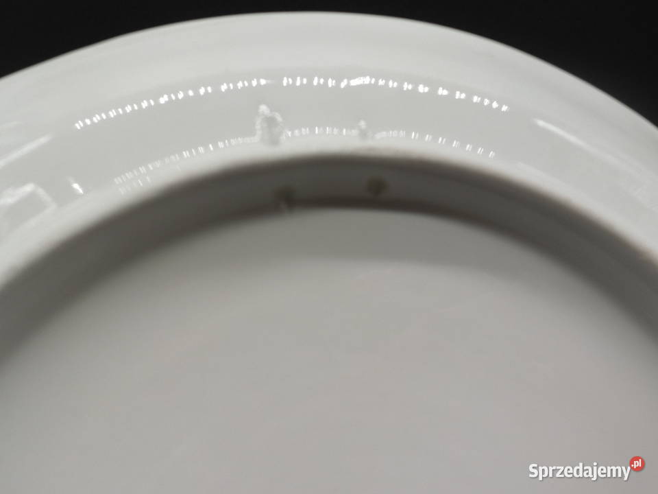 Dekoracyjny talerz ceramiczny reliefowy motyw wielkopolskie Raszków