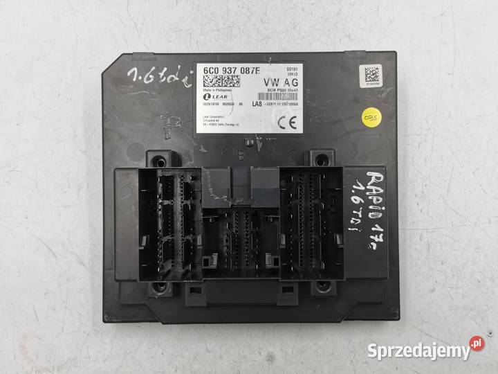 Moduł Komfortu BCM Seat Skoda VW 6C0937087E Wyszków