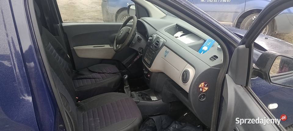 Dacia Dokker 16 benzlpg zabudowa sortimo immobilizer Lębork