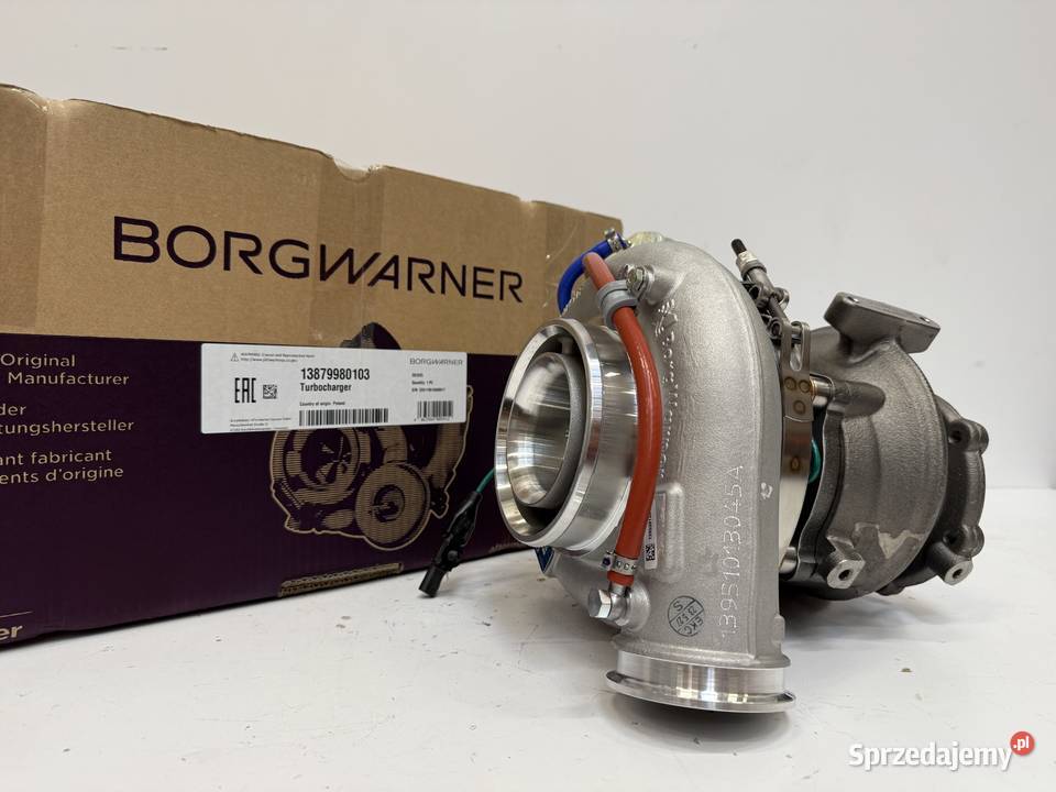 Nowa turbosprężarka BorgWarner 13879700103 Turbosprężarki