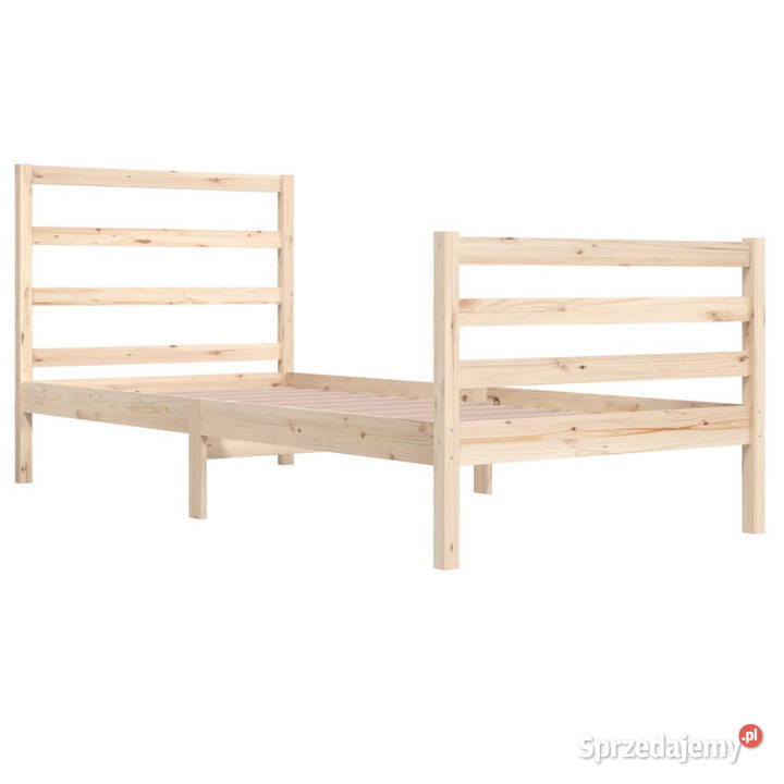 Rama łóżka lite drewno sosnowe 90x200 WM3104991 mazowieckie