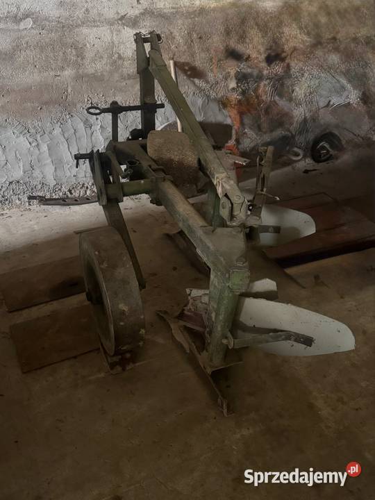 Pług dwuskibowy łódzkie Małecz
