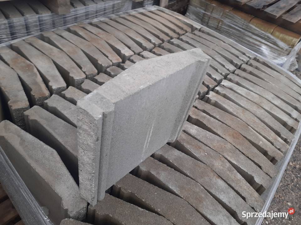 Daszek Betonowy Dwuspadowy Mały Łupany Kolor mazowieckie