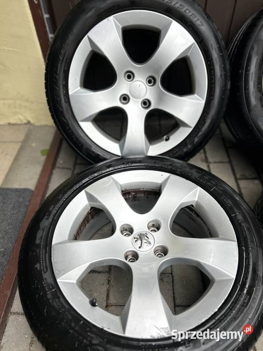 Sprzedam komplet kół alufelg peugeot 4x108 et 29 Samochodowe Konin