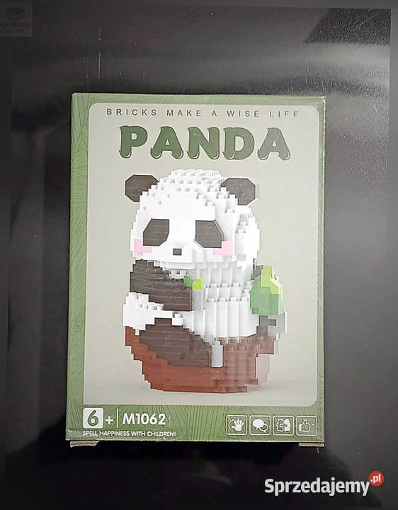 Nowy Zestaw Klocków Duża Panda Na Drzewie 556 Klocki Radom
